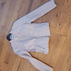 GUESS vegan leather biker jacket